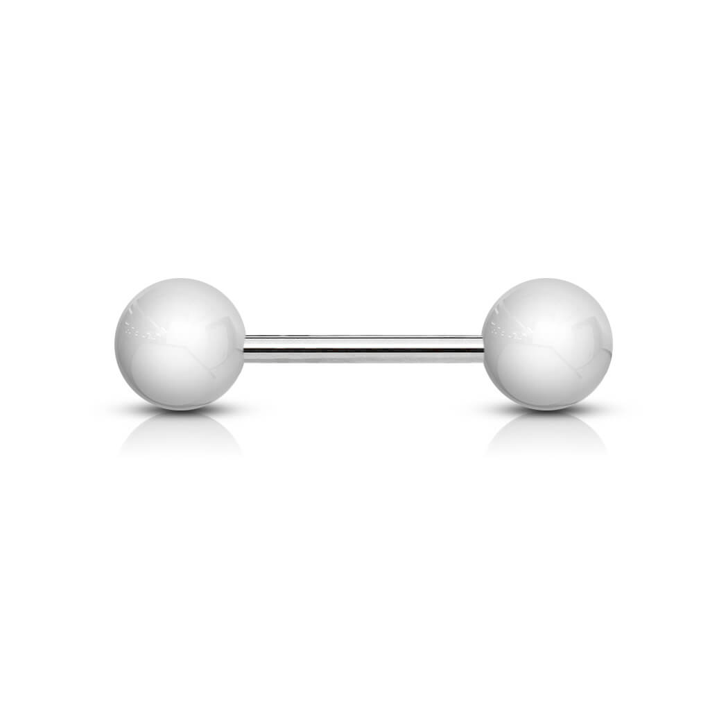 Barbell Acryl Einfarbig Kugel