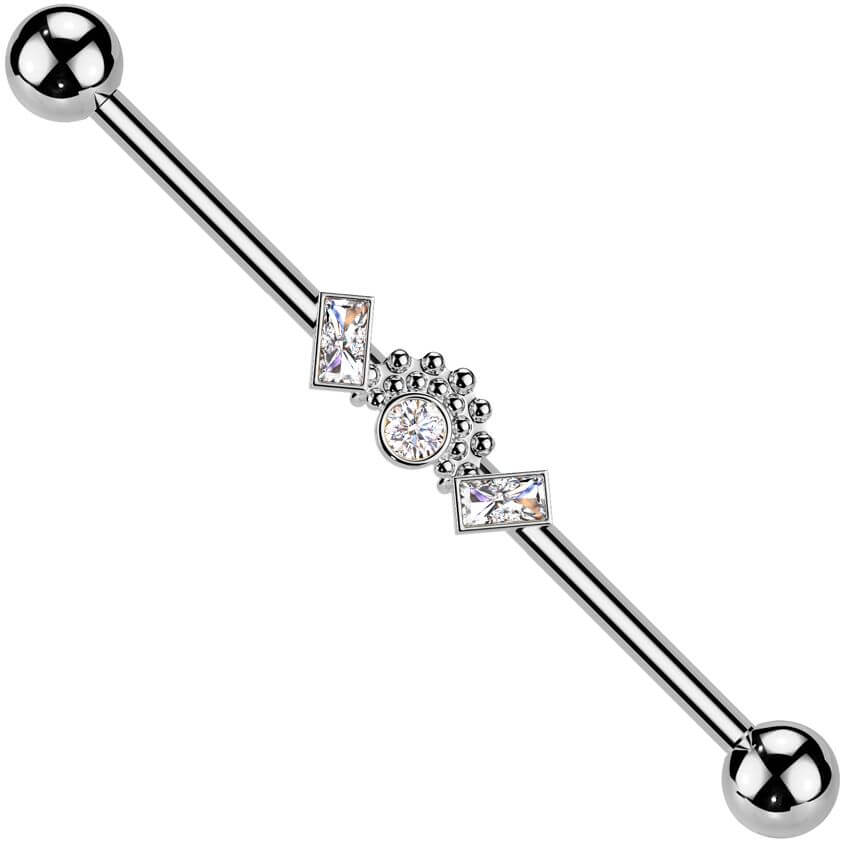 Industrial Barbell zirconias ball clusters
