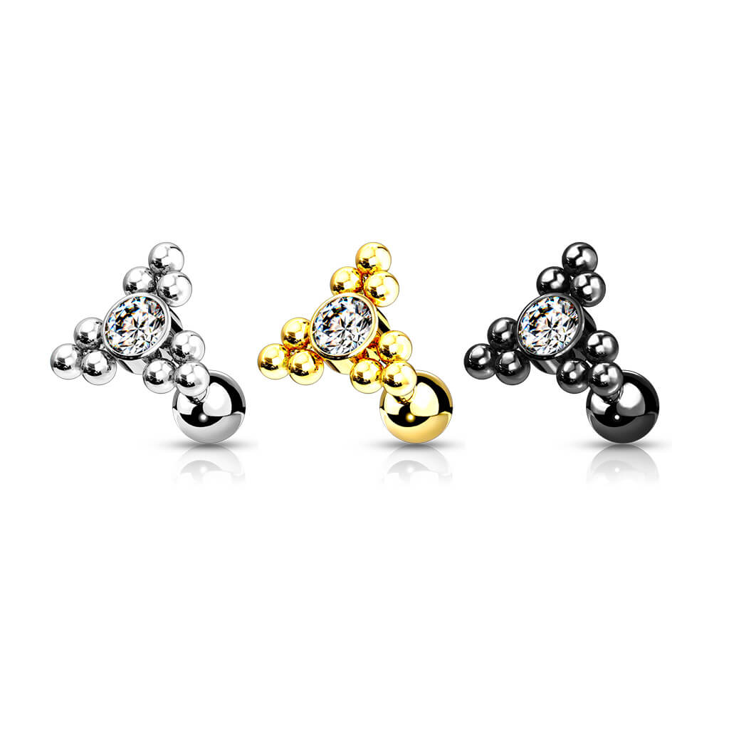 Barbell Dreiecke Zirkonia