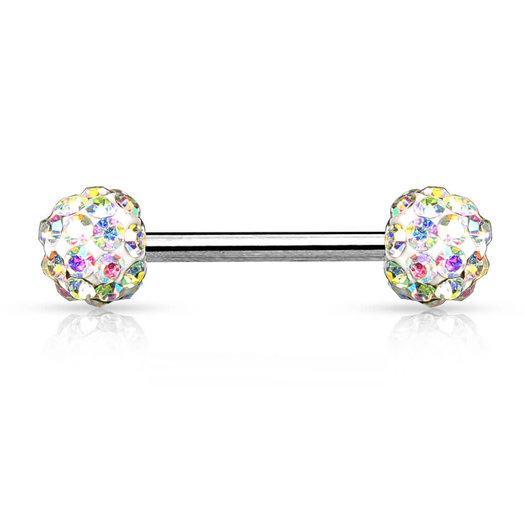 Nipple Piercing Ferido Ball Silver