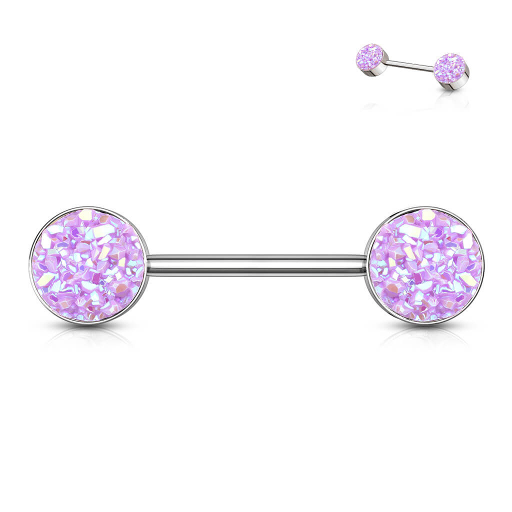 Piercing Capezzolo Pietra sintetica brillante