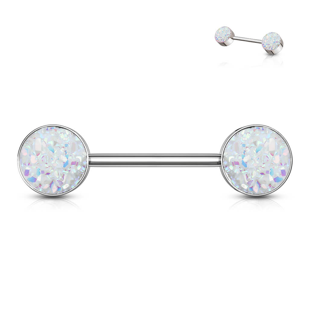 Piercing Capezzolo Pietra sintetica brillante