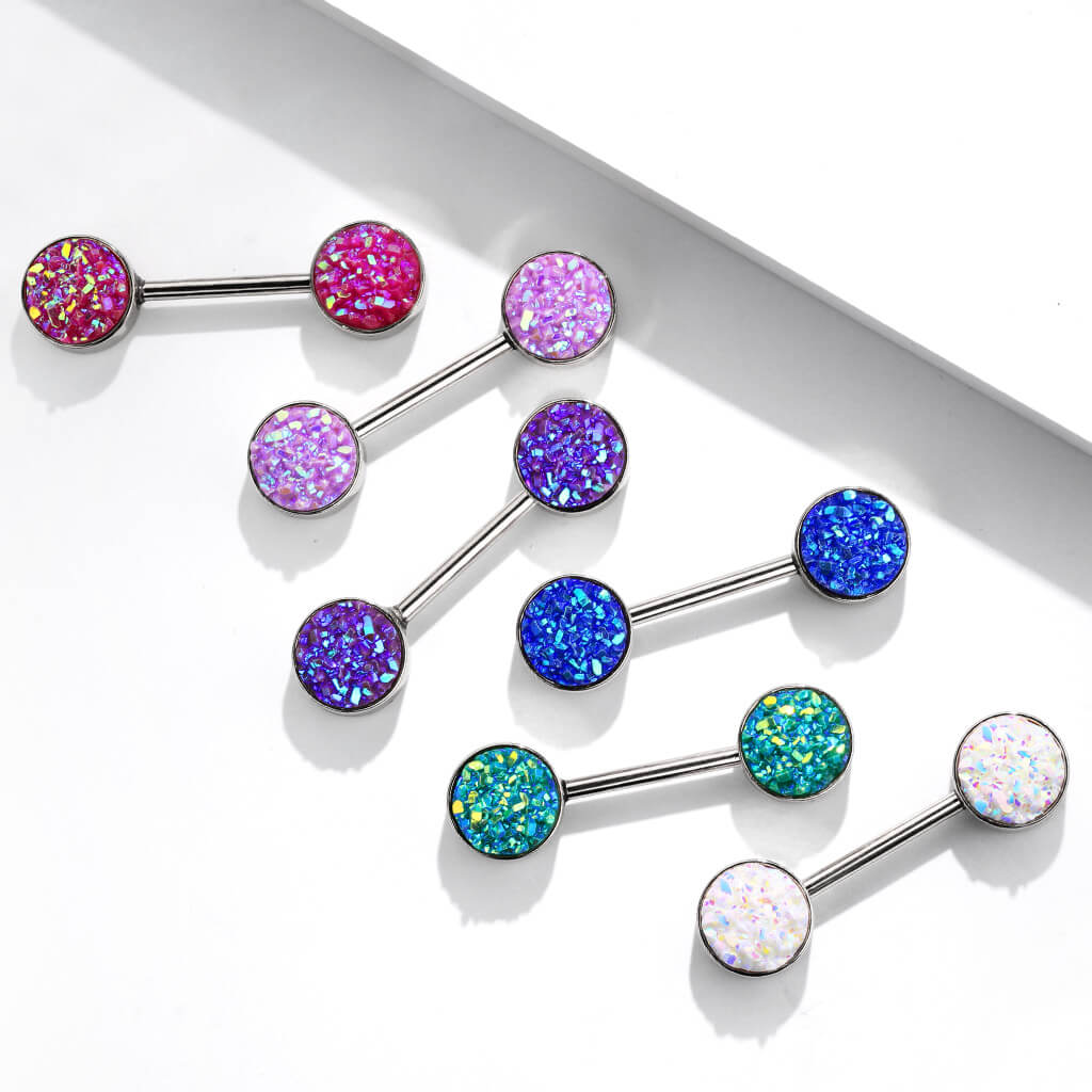 Piercing Capezzolo Pietra sintetica brillante