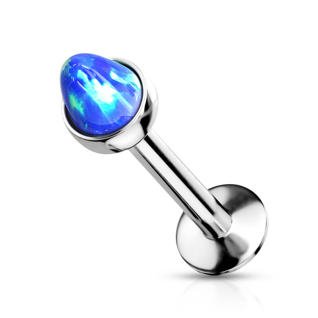 Labret Opal cup setting Internally Threaded