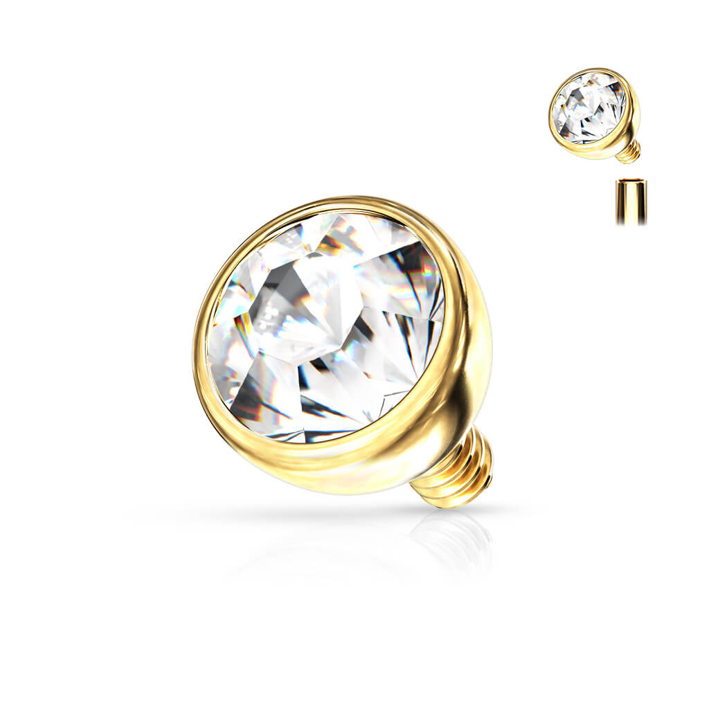 Top Zirkonia Innengewinde