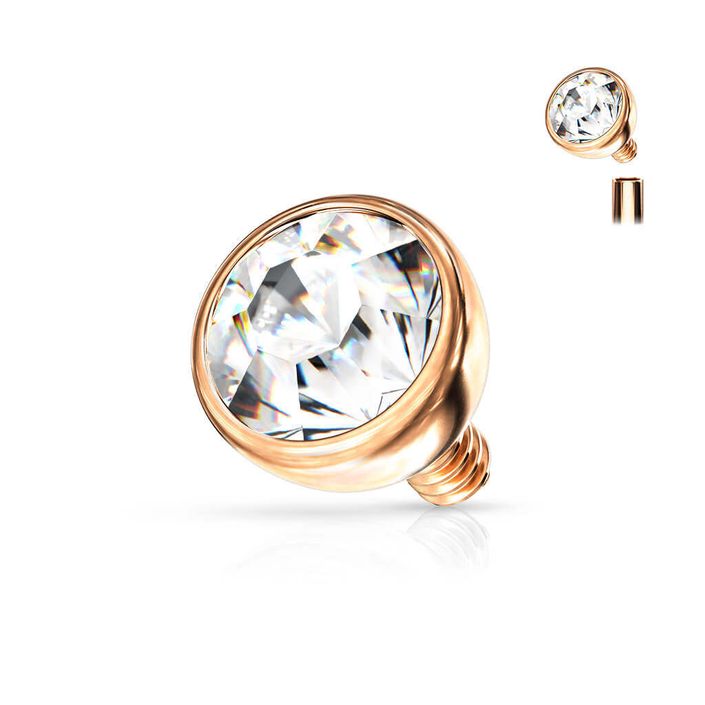 Top Zirkonia Innengewinde