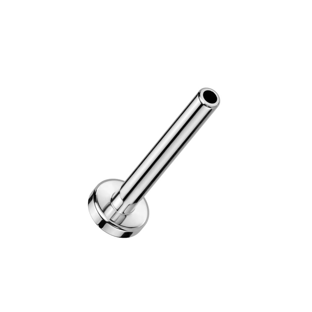 Pręcik labret z płaską podstawą 2.5mm push-in