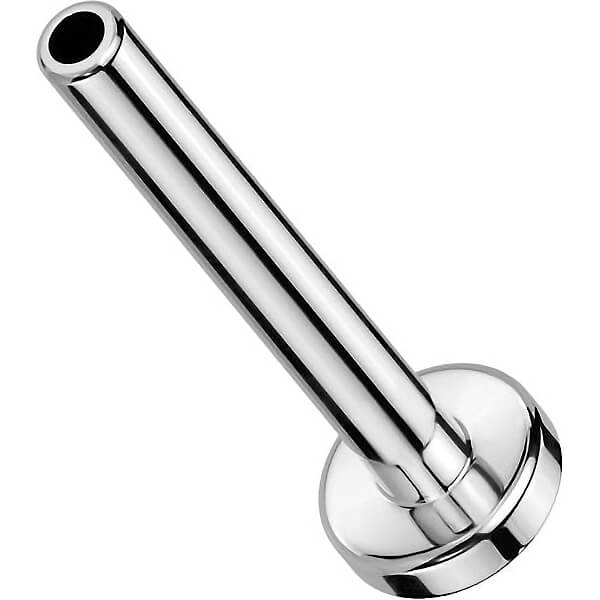 Pręcik labret z płaską podstawą 2.5mm push-in