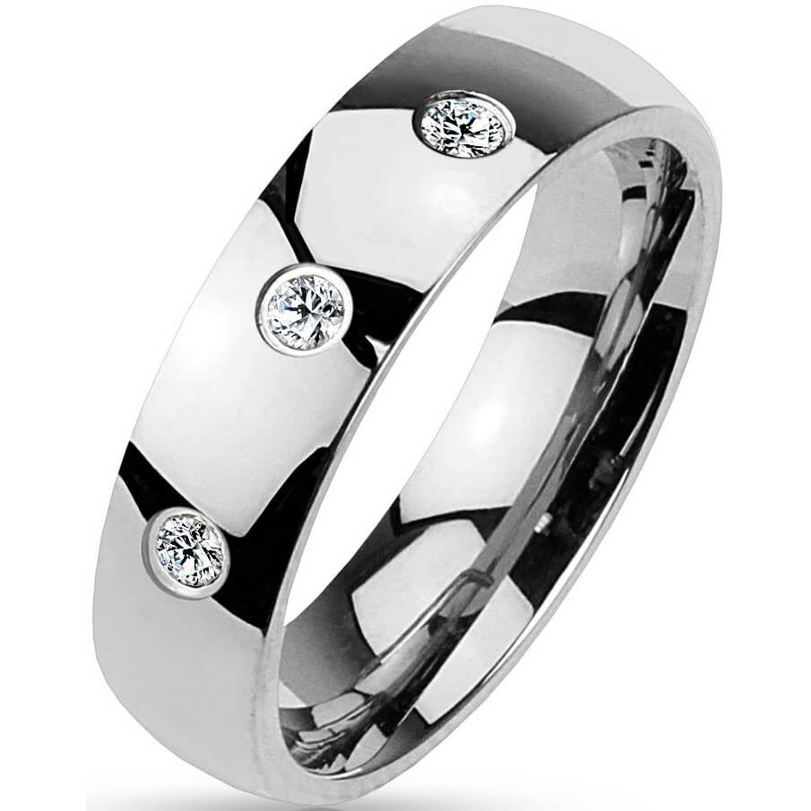 Plata con 3 circonitas