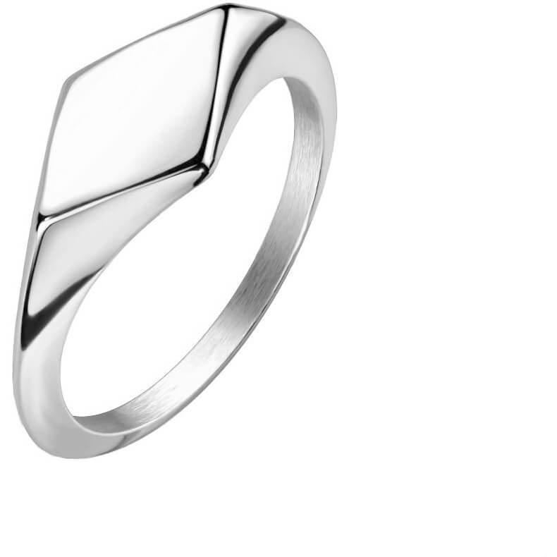 Argento con forma di diamante