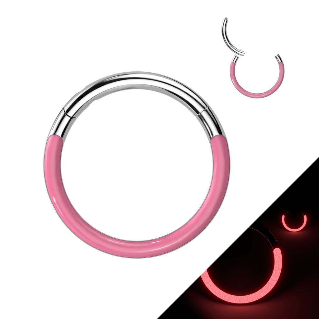 Titan Ring Glow in the Dark Clicker