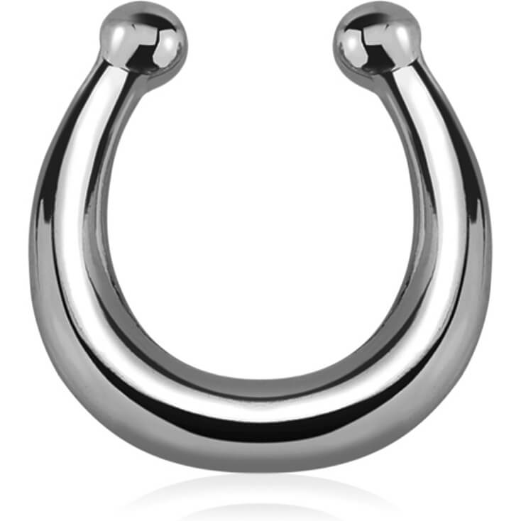 Fake Nasenpiercing Septum Biegbar