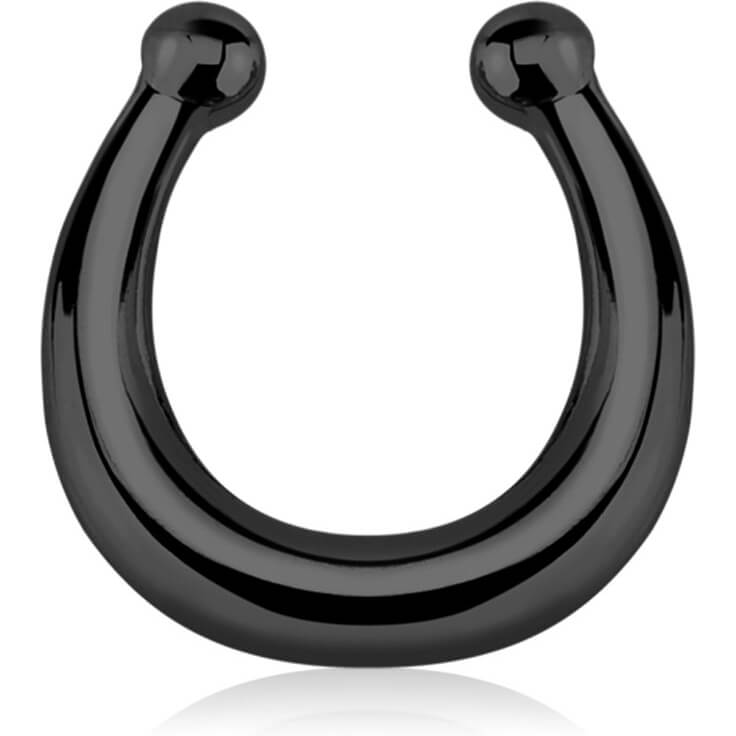 Fake Nasenpiercing Septum Biegbar
