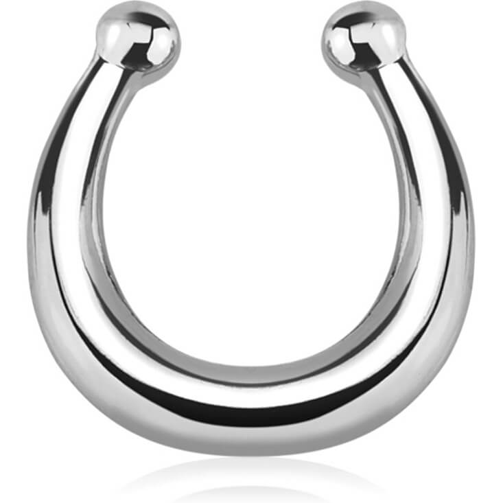 Fake Nasenpiercing Septum Biegbar