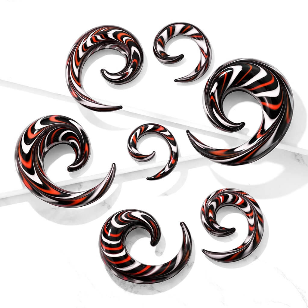 Cristal Espiral de vidrio