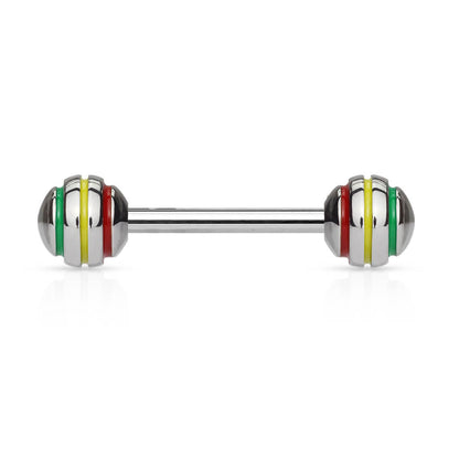 Barbell Rayas de Arco Iris