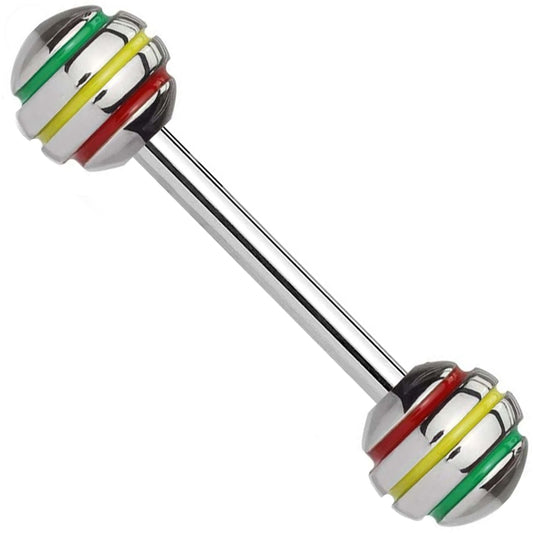 Barbell Rainbow Stripes