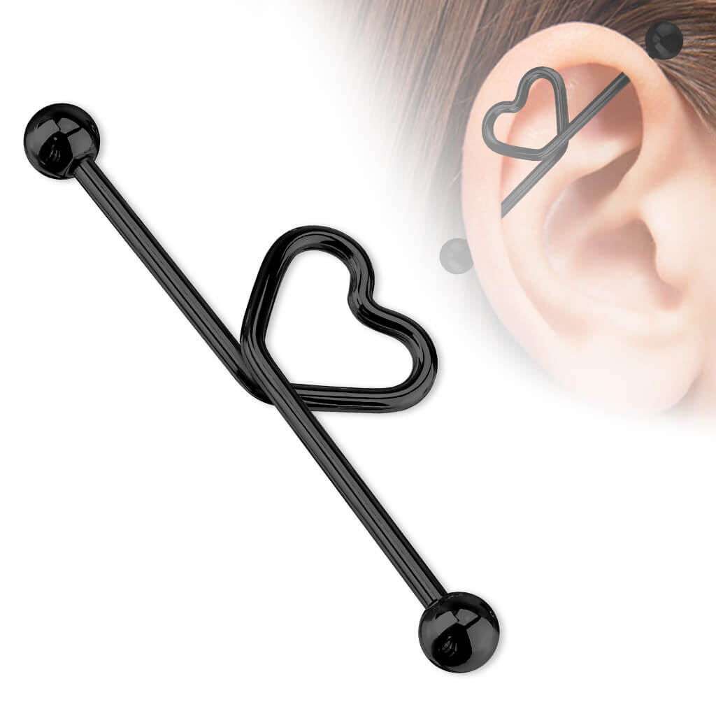 Industrial Barbell Heart