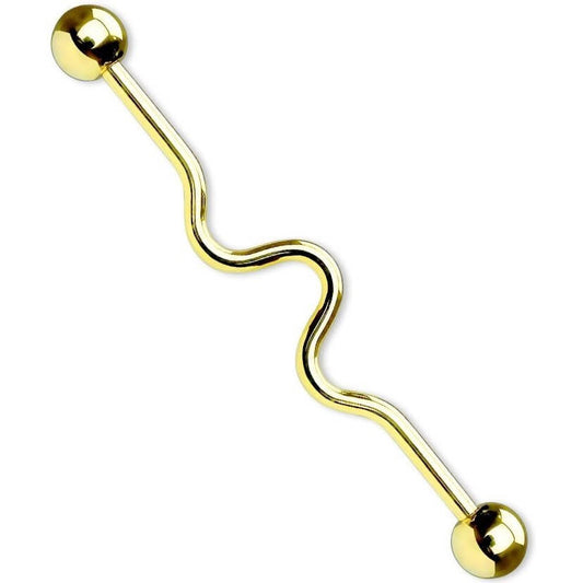 Industrial Barbell Welle Titan PVD