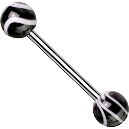 Barbell Acrylic Marble Ball