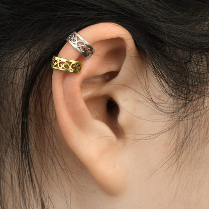 Earcuff Ear Cuff Heart Bendable