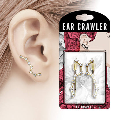 Ear Crawler Kette Zirkonia