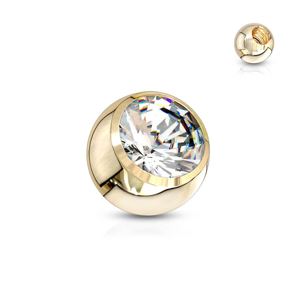 Oro 14kt Circonita