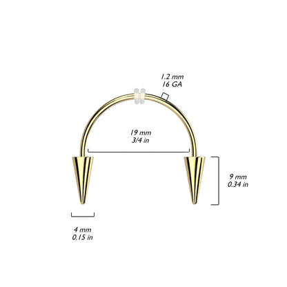 Horseshoe Vampire Fangs