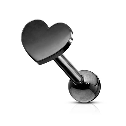 Barbell Heart Flat