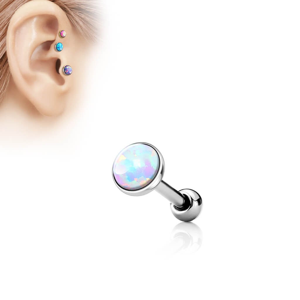 Barbell Opal Round Flat