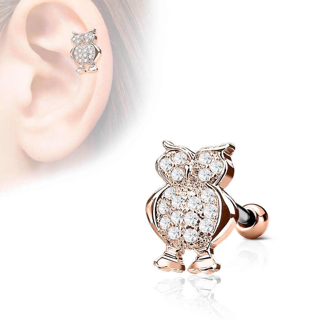 Barbell Owl Zirconia