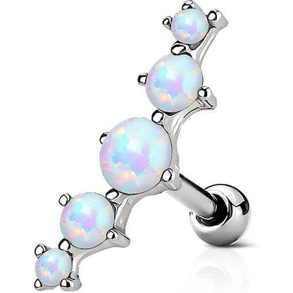 Barbell 5 Opal Silver