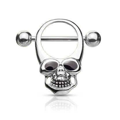 Nipple Piercing Skull