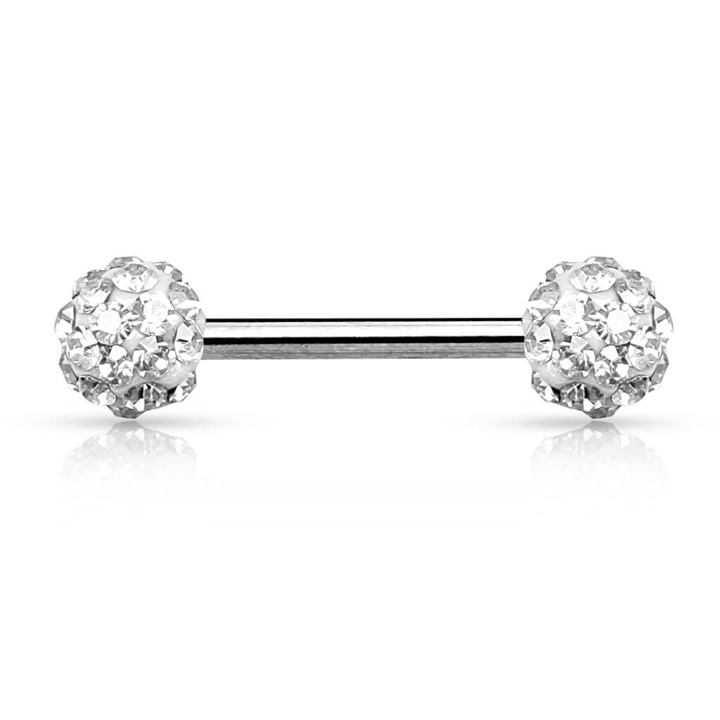 Nipple Piercing Ferido Ball Silver