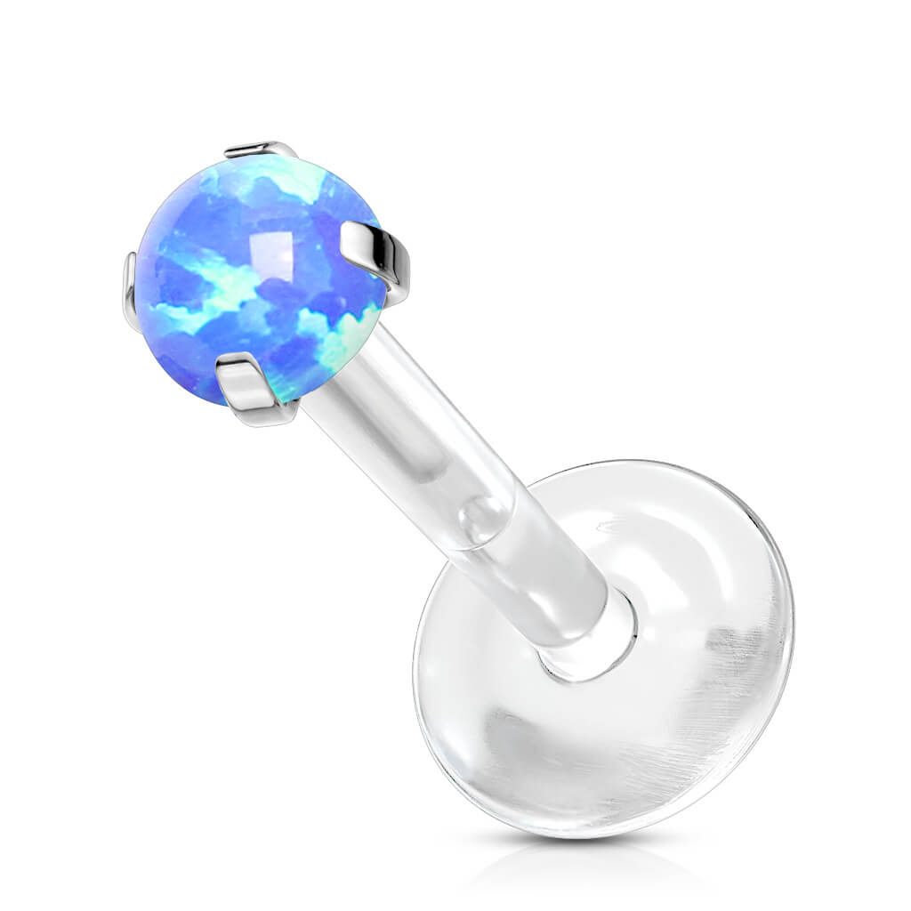 Labret Opal Rund