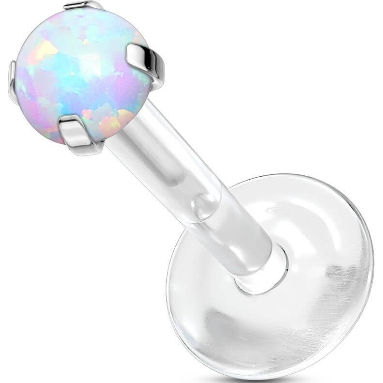 Labret Opal Rund