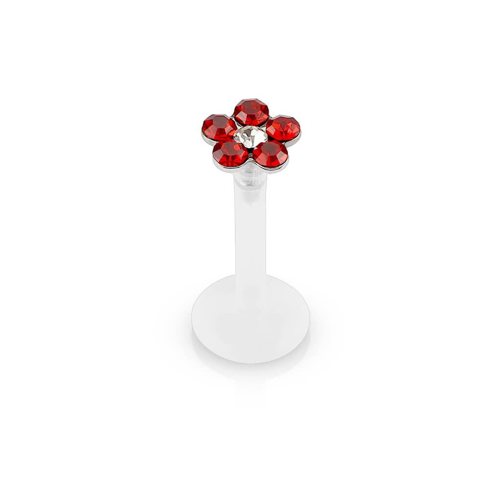 Labret Blume Zirkonia