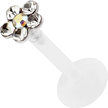 Labret Blume Zirkonia