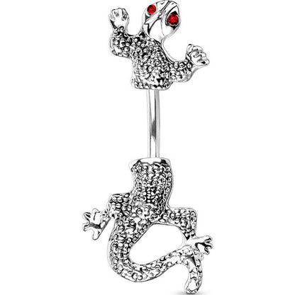 Piercing Nombril Caméléon Zircone Argent