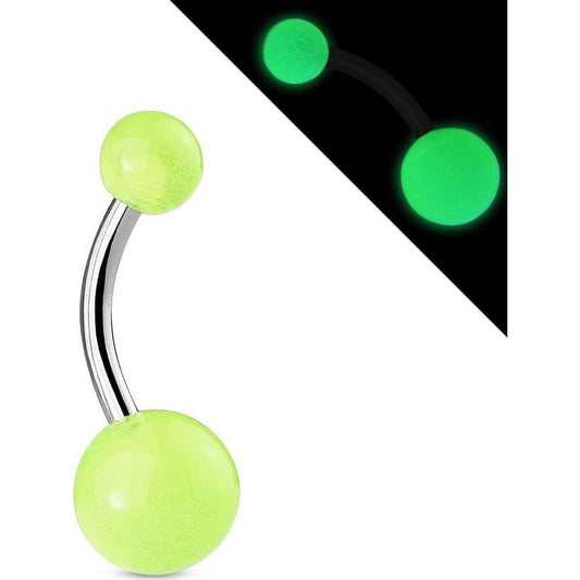 Belly Button Piercing Ball Glow in the Dark