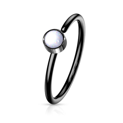 Ring Illuminating synthetic Stone Bendable