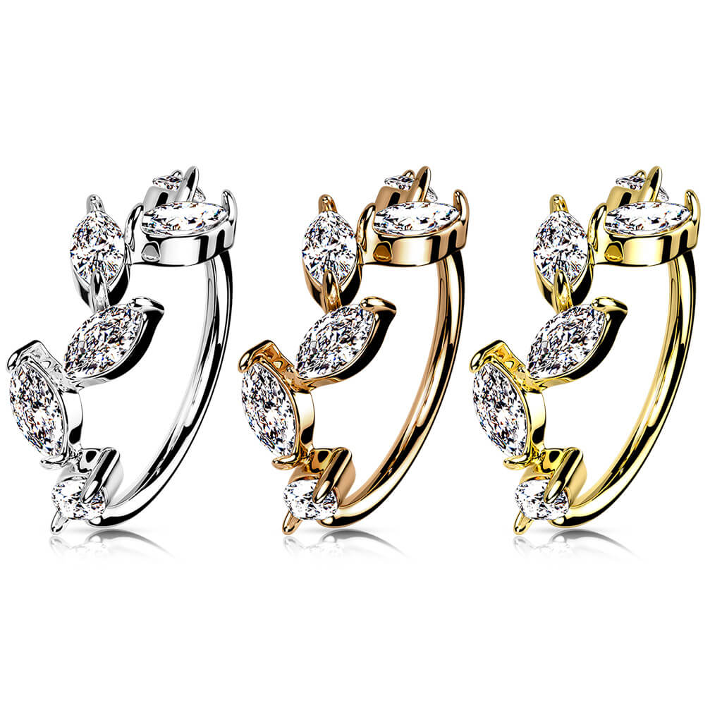 Ring Leaves Zirconia Bendable