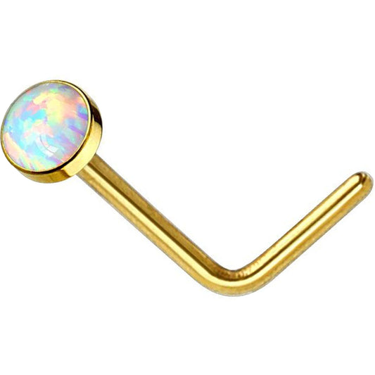 Nose L-Shape Opal Flat