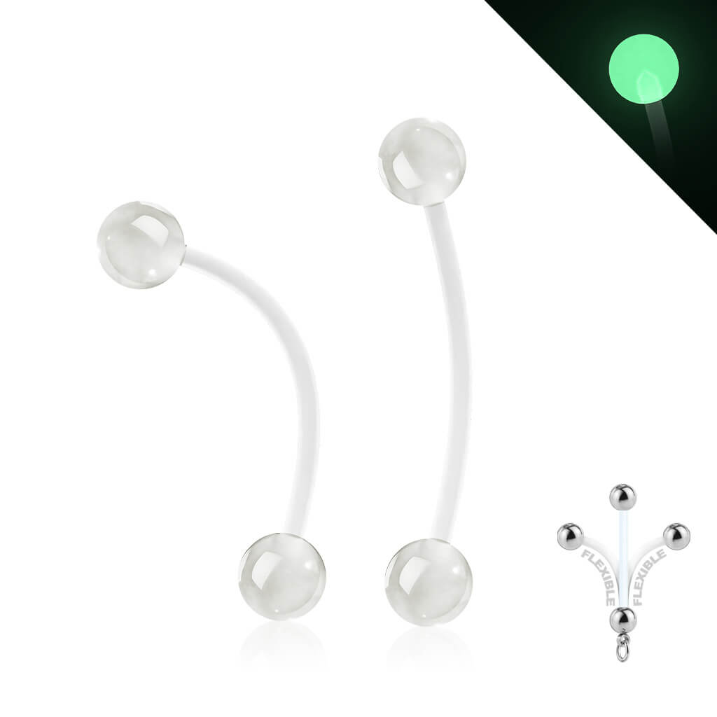 Belly Button Piercing Ball Glow in the Dark