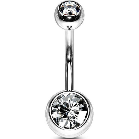 Belly Button Piercing Ball Zirconia