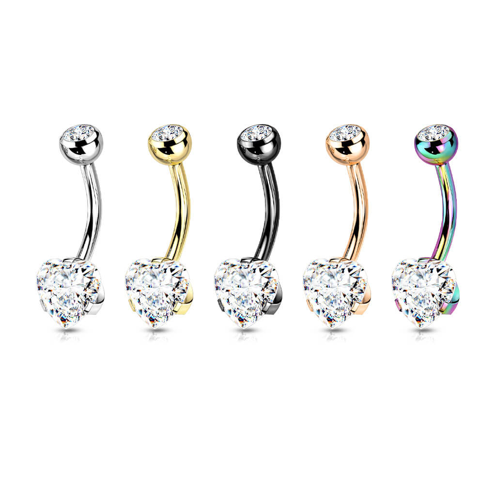 Piercing Nombril Zircone