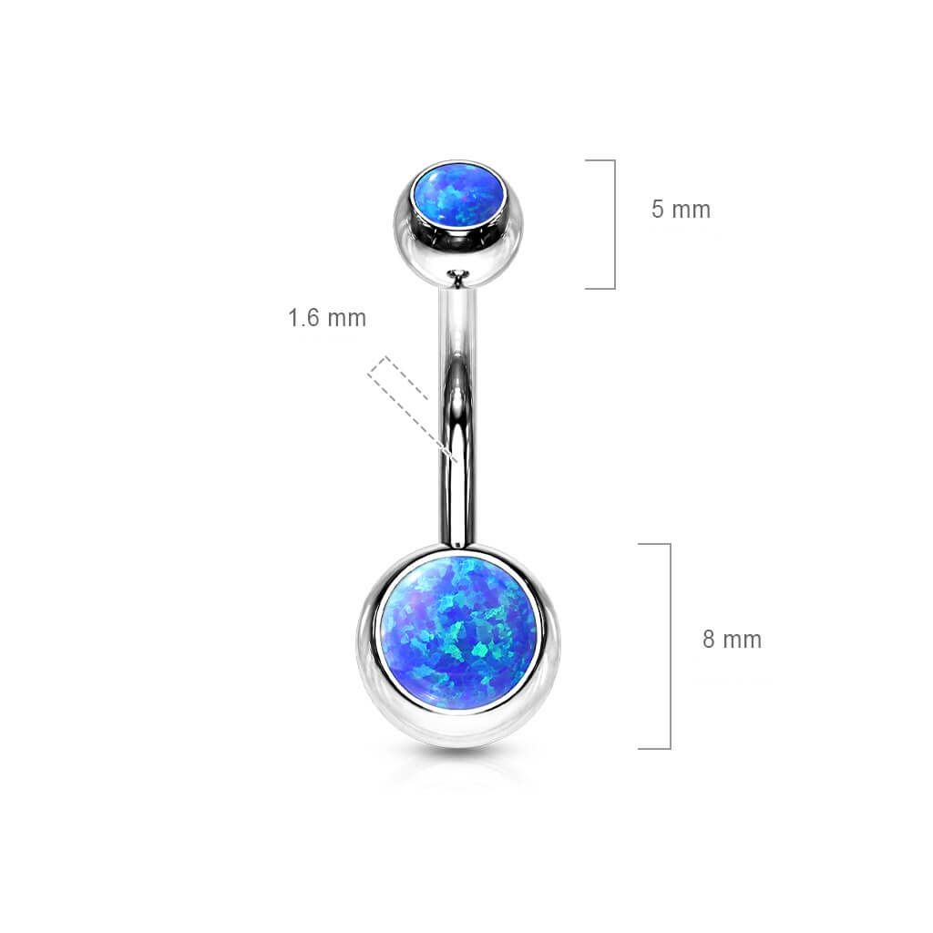 Belly Button Piercing Opal