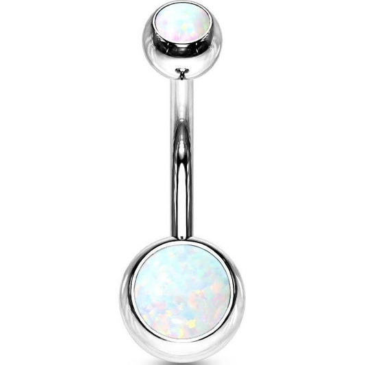 Bauchnabelpiercing Opal