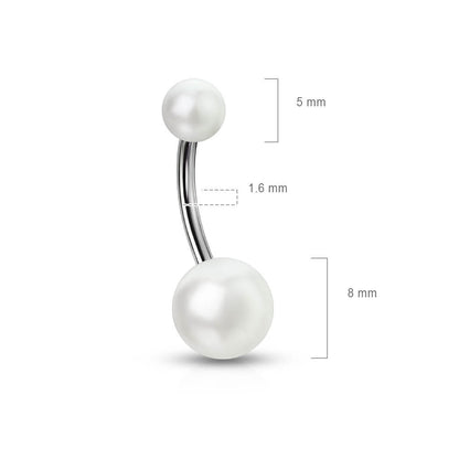 Bauchnabelpiercing Perle