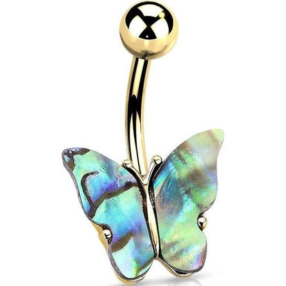 Bauchnabelpiercing Schmetterling